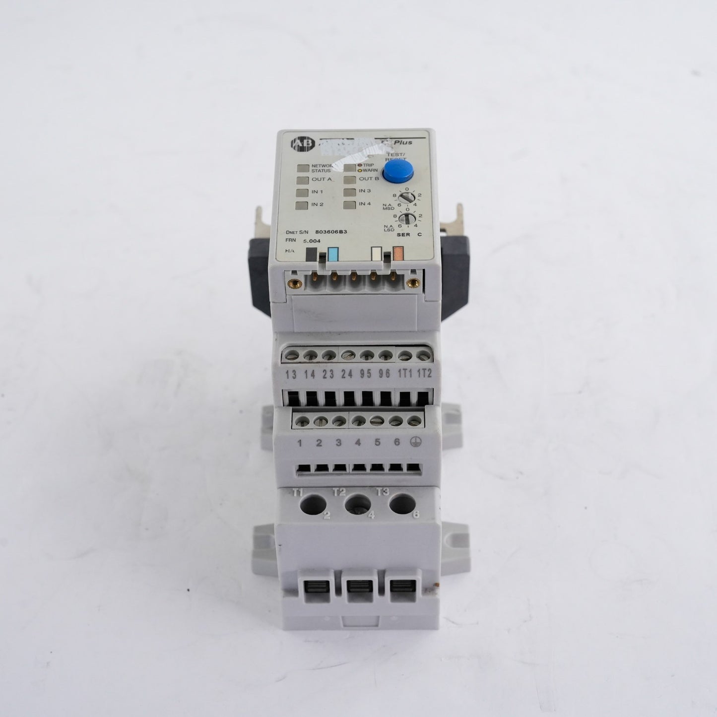 Allen Bradley 592-EC2AC /C E3 Plus Overload Relay DeviceNet 592EC2AC