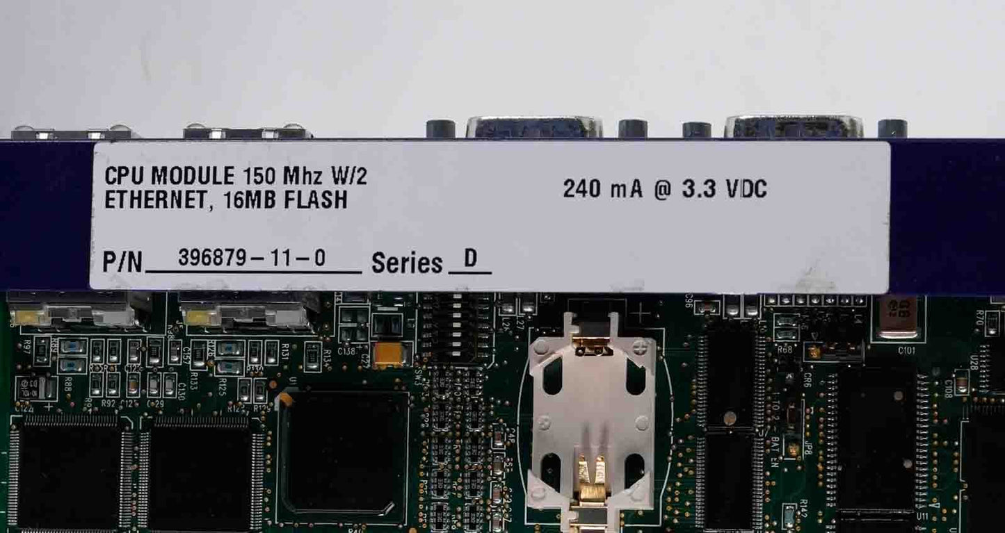 Bristol 396879-11-0 /D CPU Module Ethernet 240mA ControlWave Micro 396879110