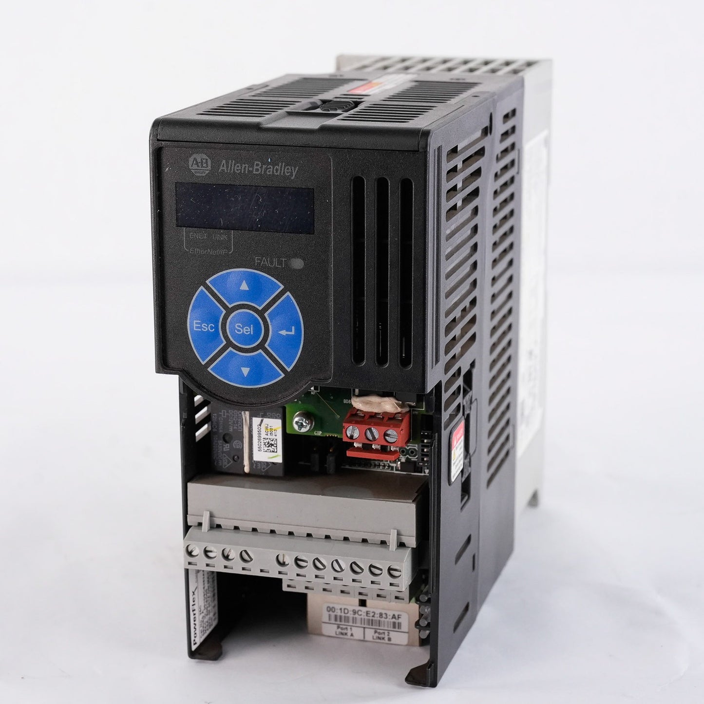 Allen Bradley 25C-D4P0N104 /B PowerFlex 527 AC Drive 480V 3PH 1.5kW 25CD4P0N104