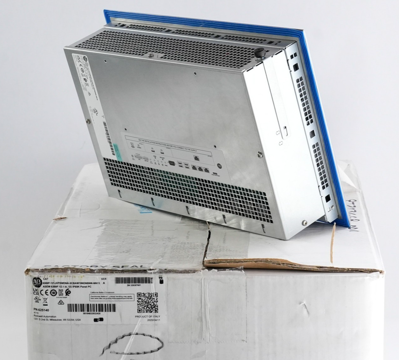 2025 Allen Bradley VersaView PC 6300P-121JXPSWDNA-5CBAW19NDNBNN-NN1S /A