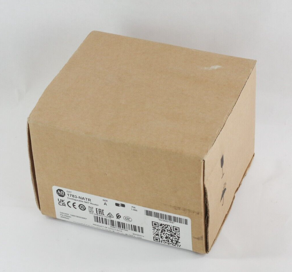 Allen Bradley 1783-NATR Ser A Configurable NAT Network Router Module Sealed