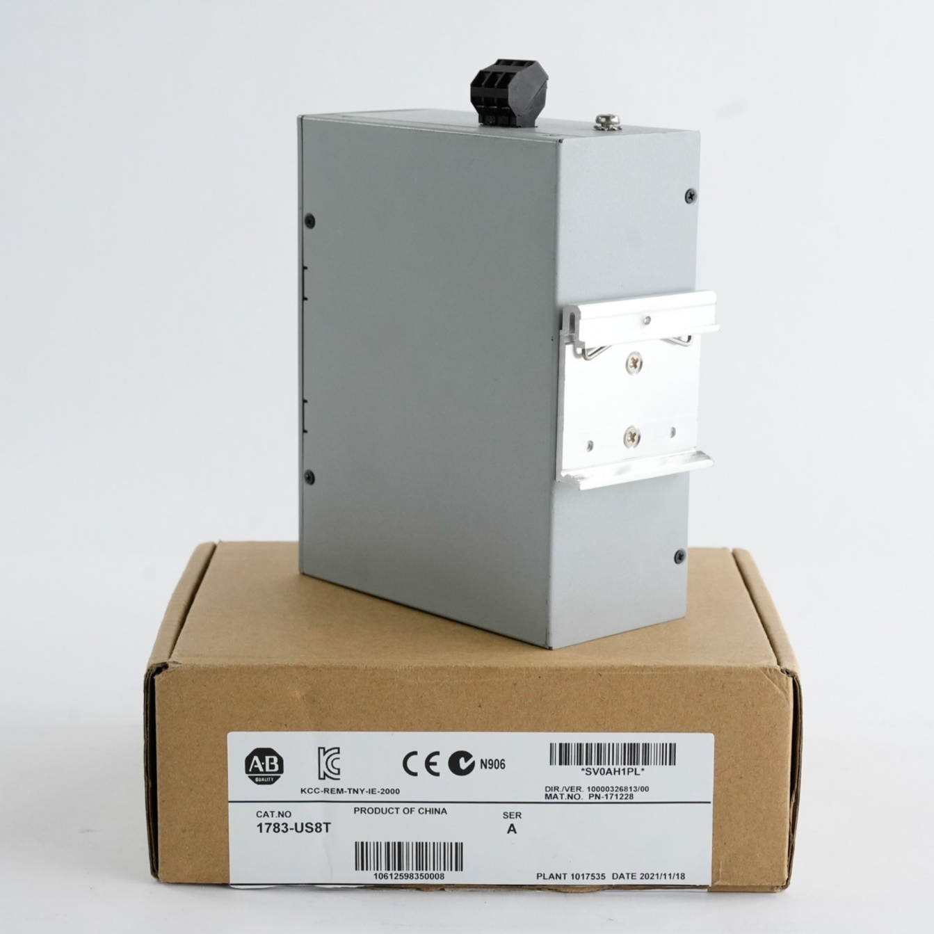 Allen Bradley 1783-US8T Ser A Stratix 2000 8-P Unmanaged Switch - Open Box