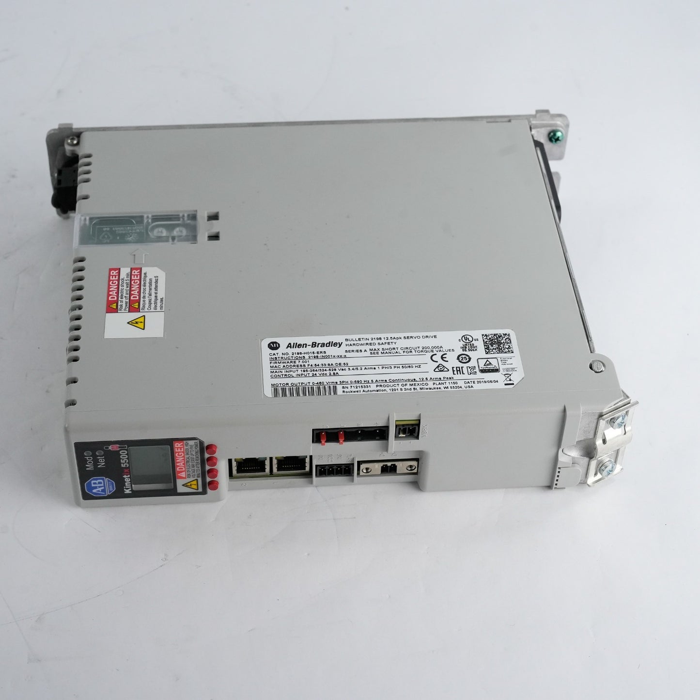 Allen Bradley 2198-H015-ERS /A Kinetix 5500 Servo Drive - Refurbished