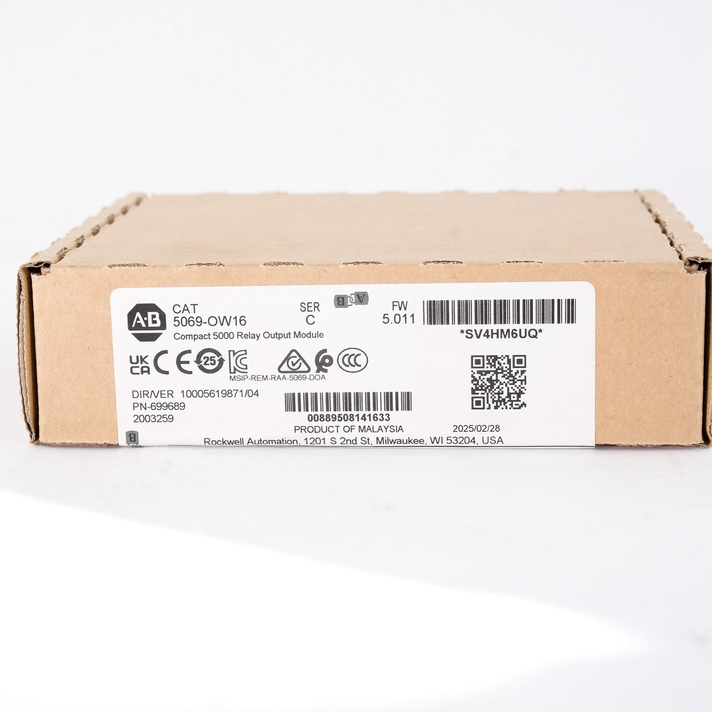 Allen Bradley 5069-OW16 /C Compact 5000 16-Pt Output Module - Sealed Surplus