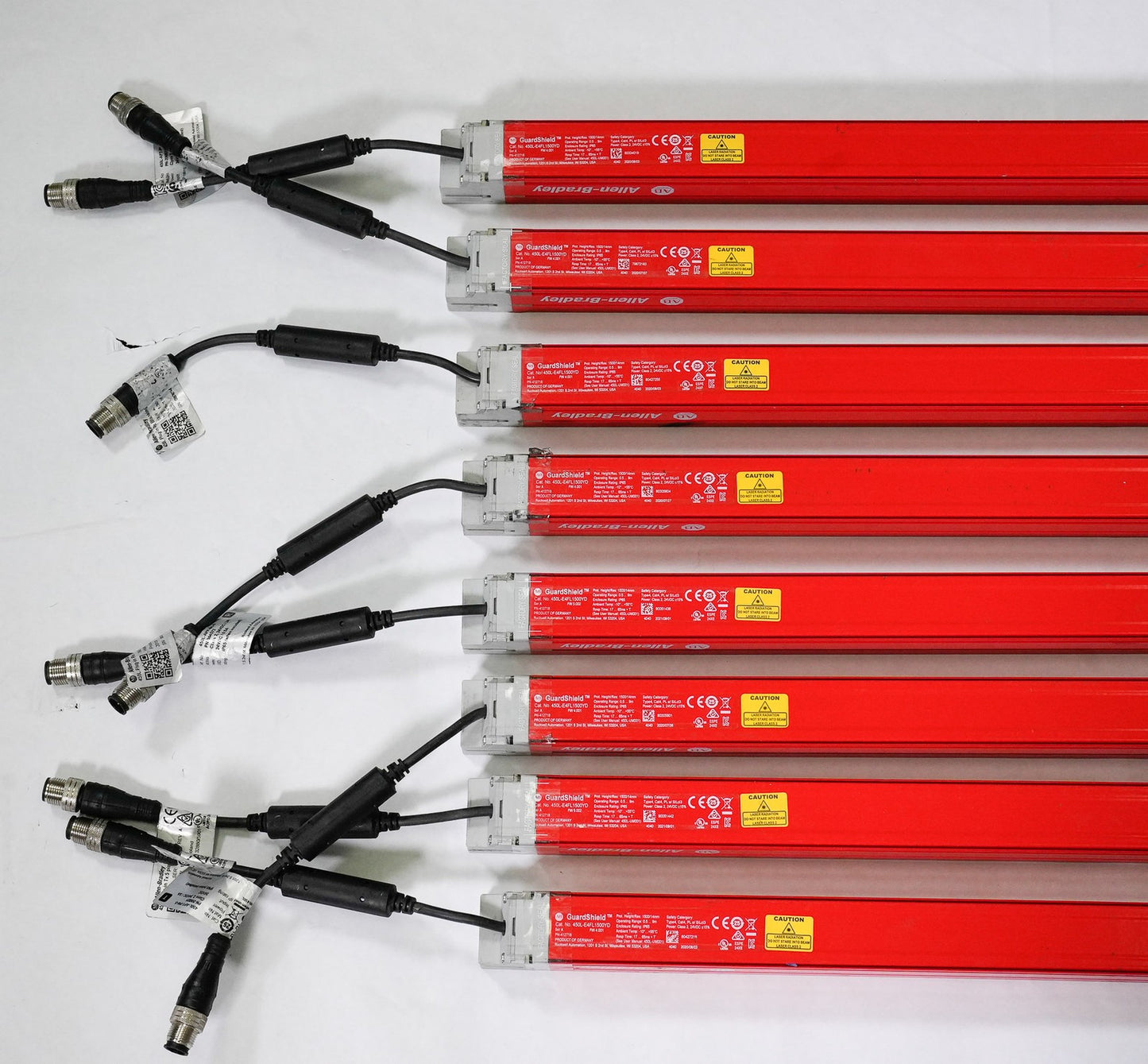 1x Allen-Bradley 450L-E4FL1500YD GuardShield Safety Light Curtain 450LE4FL1500YD