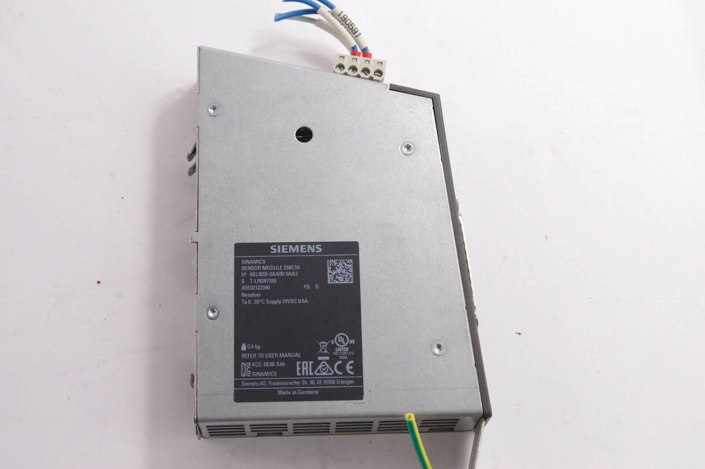 Siemens 6SL3055-0AA00-5AA3 / 6SL30550AA005AA3 Sinamics Sensor Module SMC10