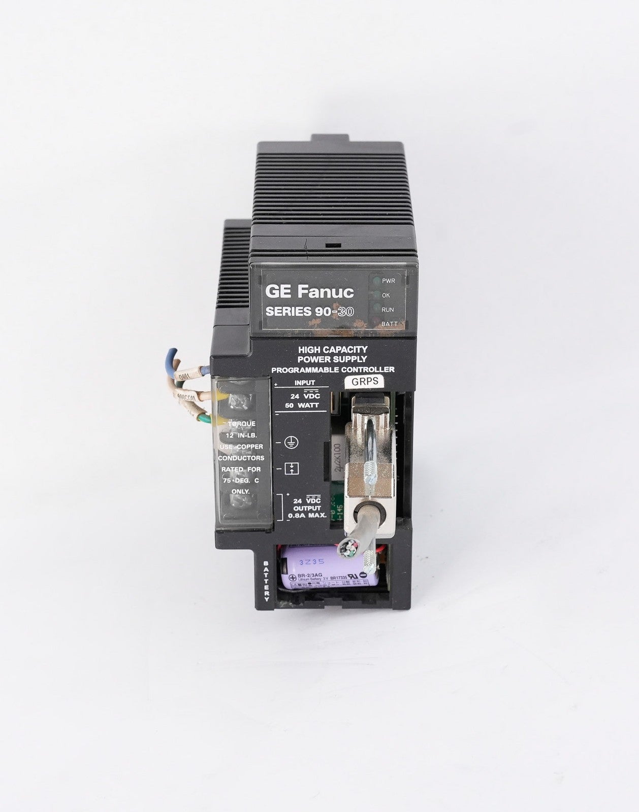 GE FANUC IC693PWR331D Power Supply 24-VDC HI-CAP 30W IC693PWR331D