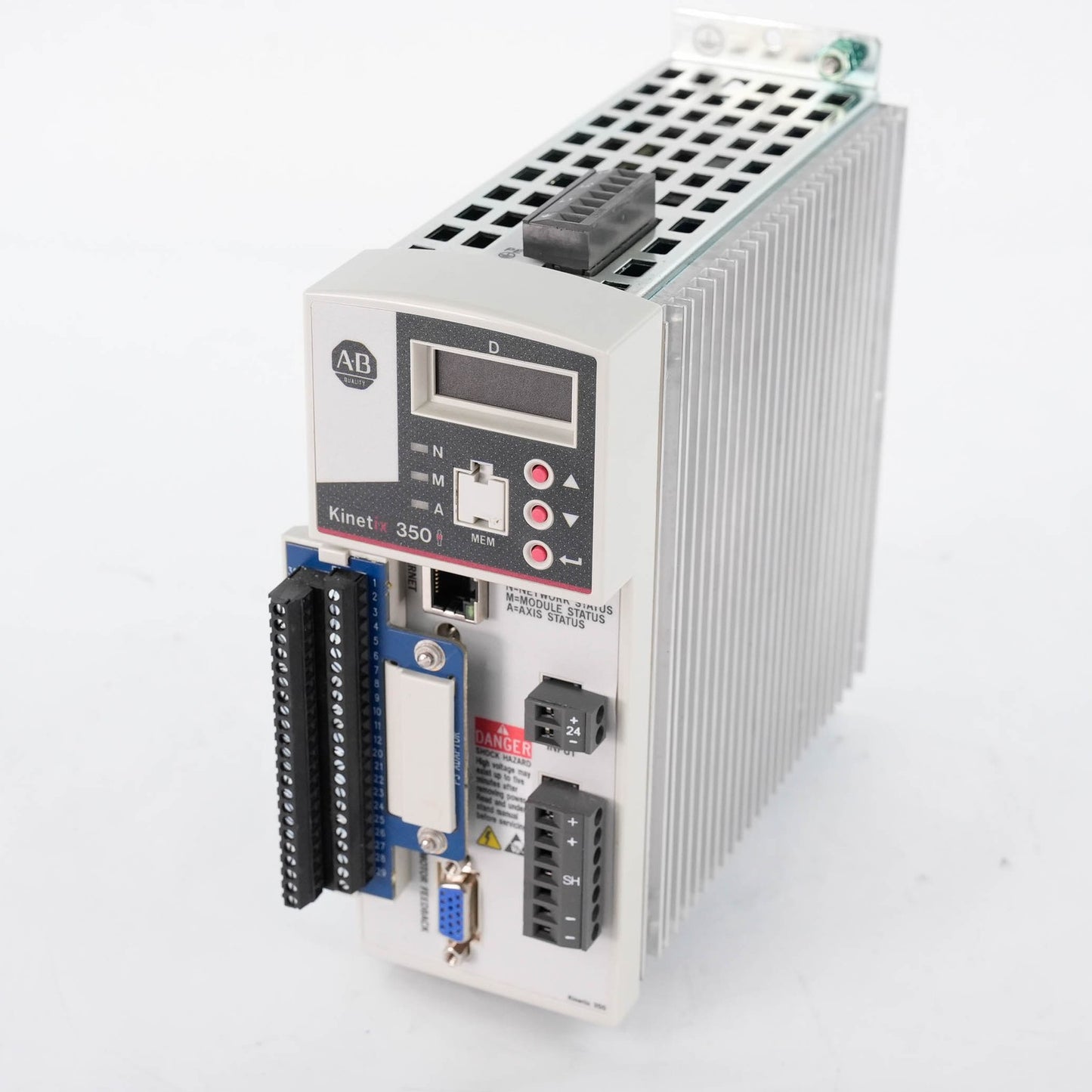 Allen Bradley 2097-V33PR3-LM Ser A Kinetix 350 Servo Drive 240V 1-Phase 2A