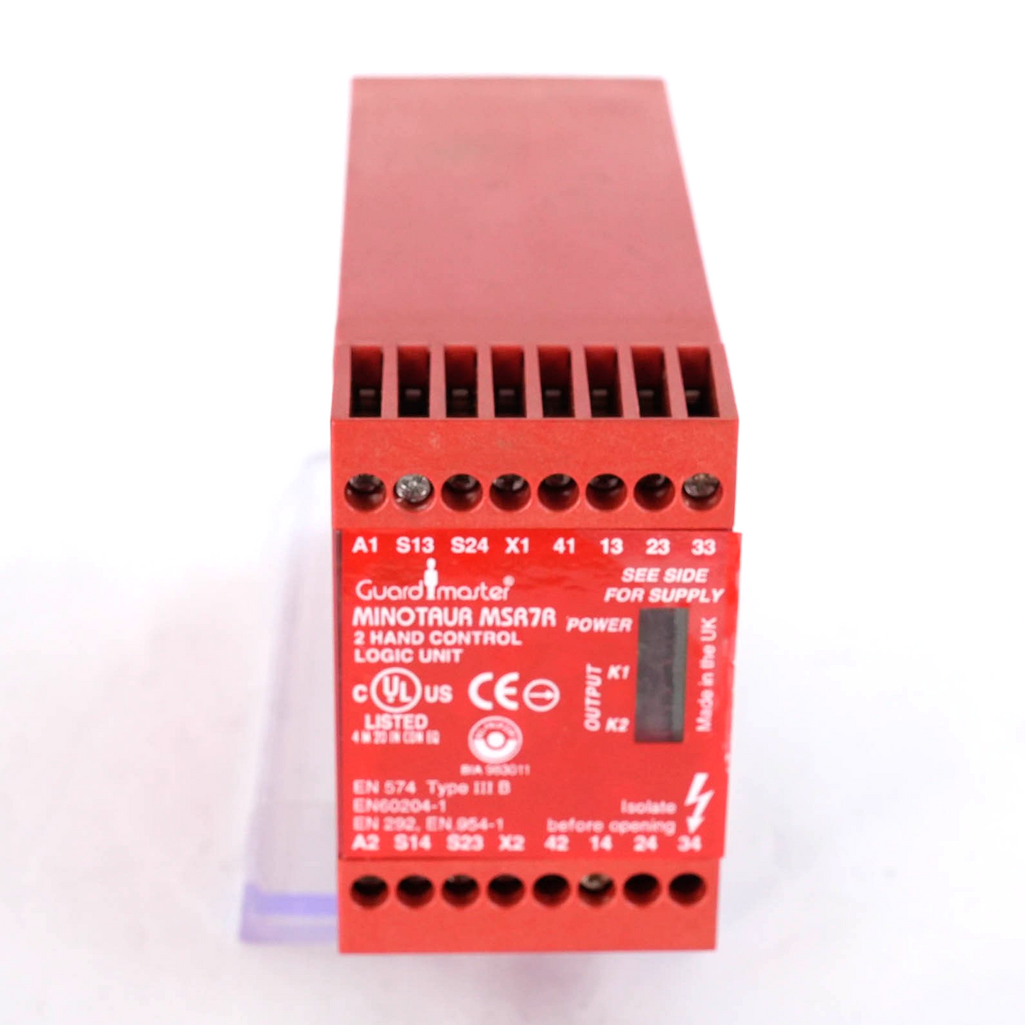 Allen Bradley 440R-D23021 Ser A Guardmaster MSR7R Safety Relay 24V AC/DC