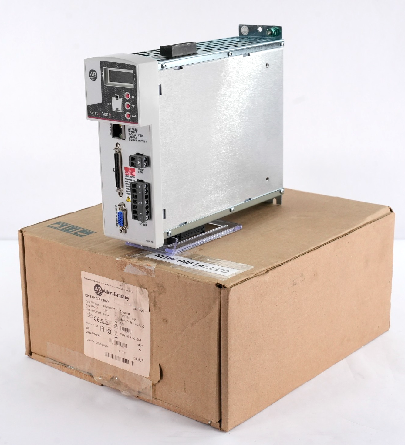 Allen Bradley 2097-V34PR6 /A Kinetix 300 Servo Drive 2097V34PR6 NOS Installed