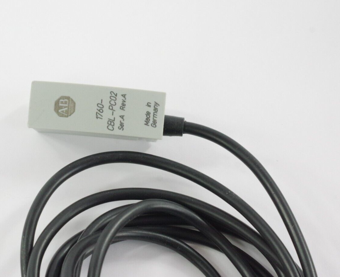 Allen Bradley 1760-CBL-PC02 Ser A Rev A Pico Controller Programming Cable