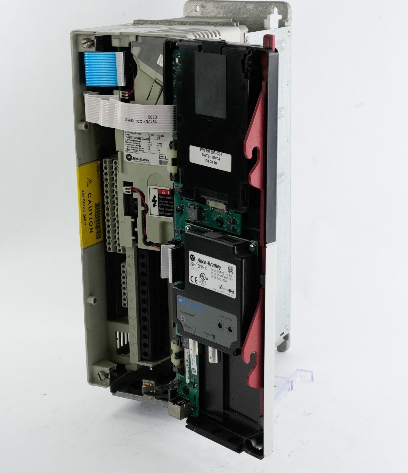 Allen Bradley 20BD8P0A3AYNACC1 /A PowerFlex700 AC Drive 480V 5hp