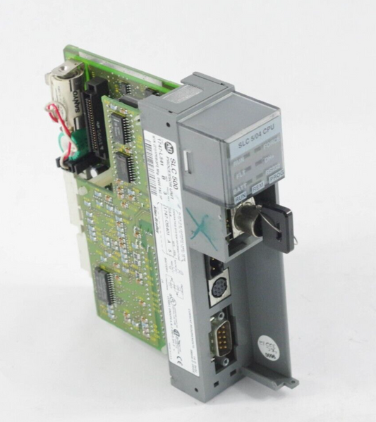 Allen-Bradley 1747-L541 Ser B SLC 500 5/04 PLC CPU Module - PARTS / REPAIR