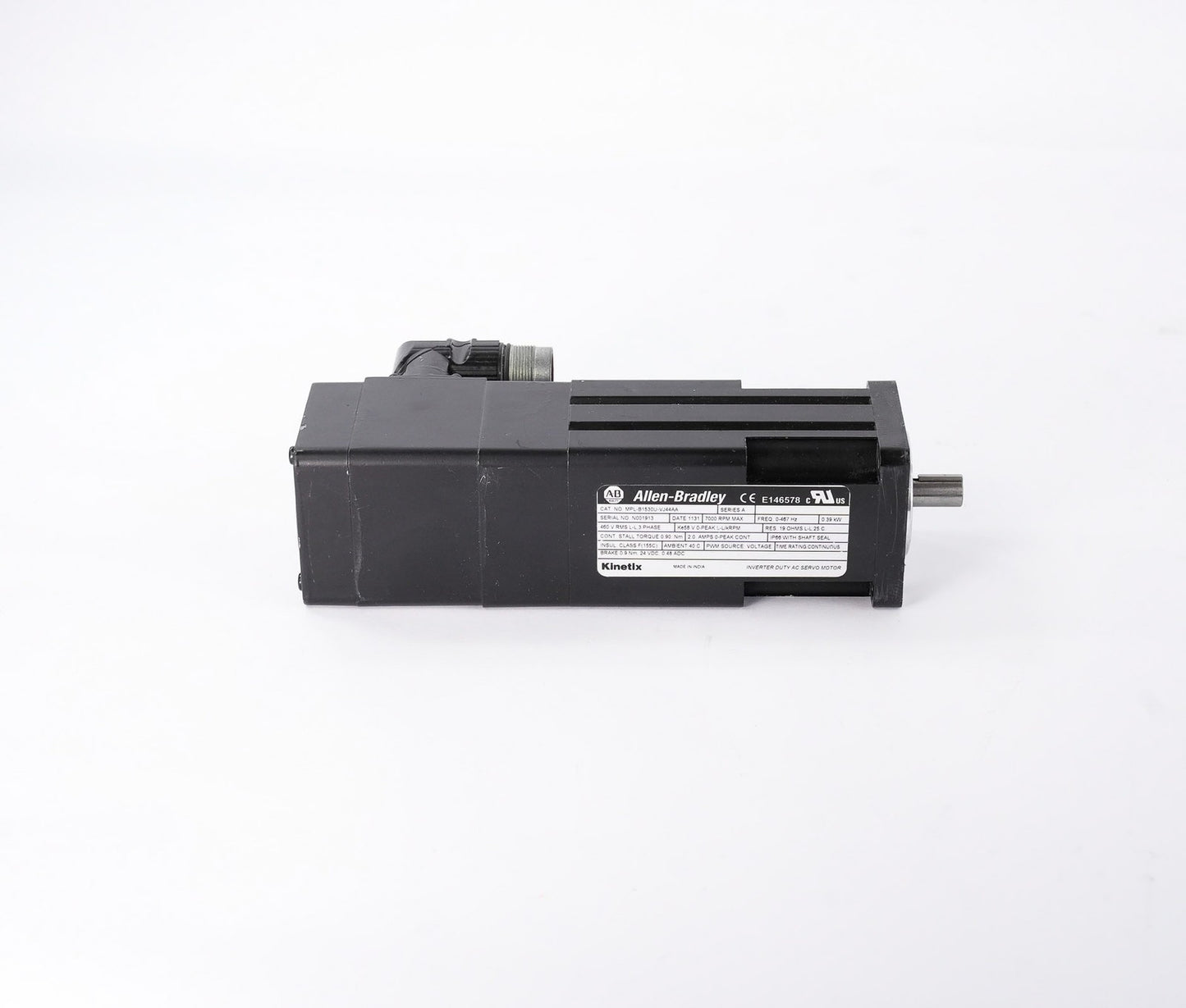 Allen Bradley MPL-B1530U-VJ44AA /A Servo Motor 460V 7000RPM 0.39kW