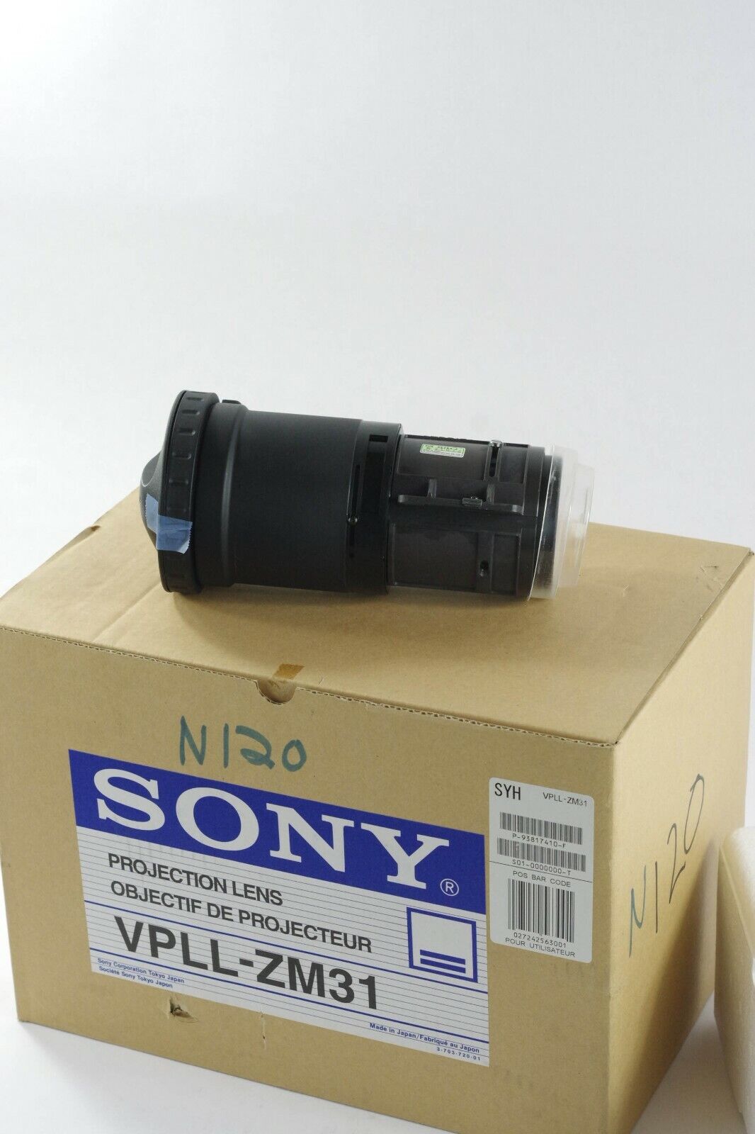 Sony VPLL-ZM31 Short Throw Projection Zoom Lens 1.1X 1:1.9-2.0 Video Projector