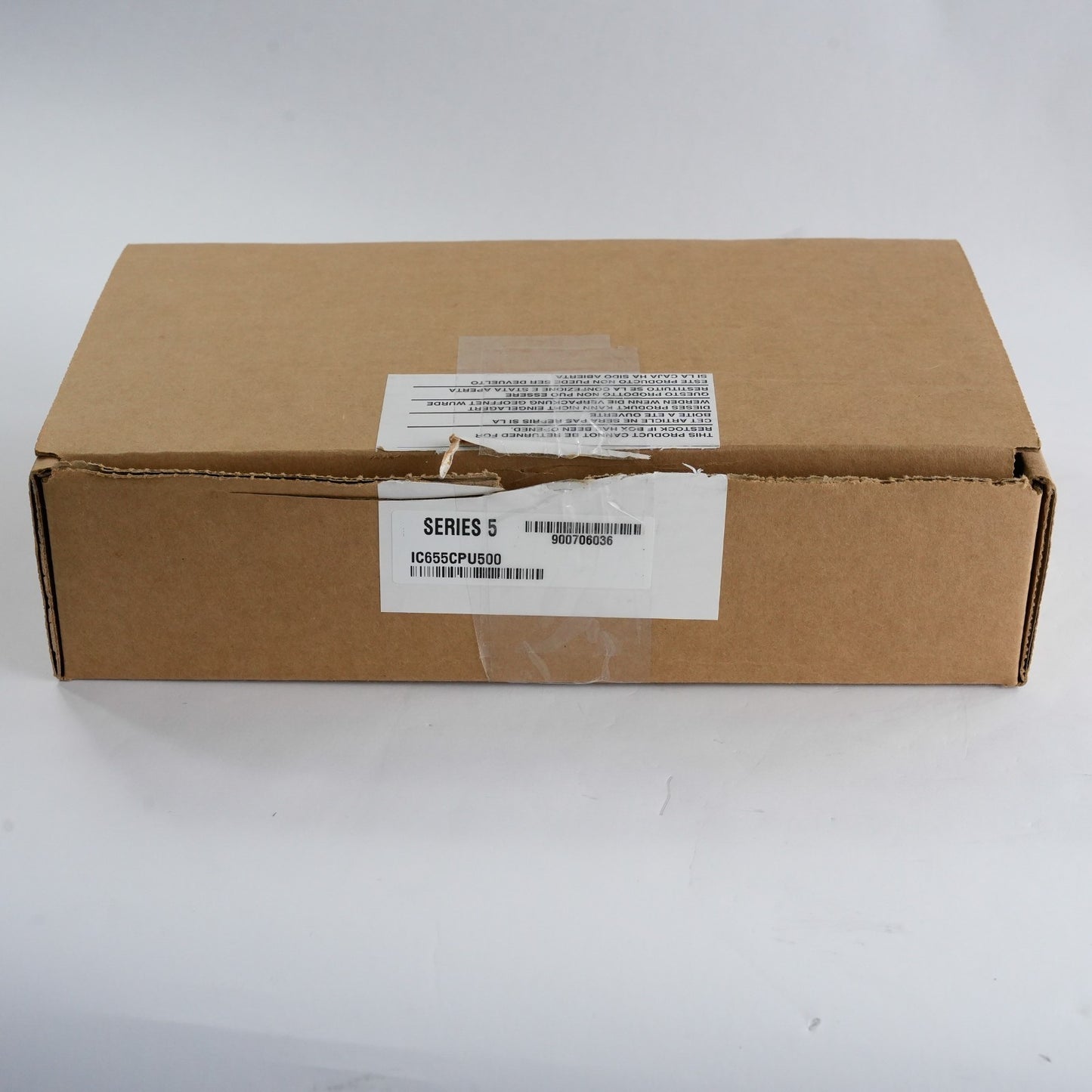 GE Fanuc IC655CPU500G GE Series 5 CPU Processor IC655CPU w/ Key - Open Box