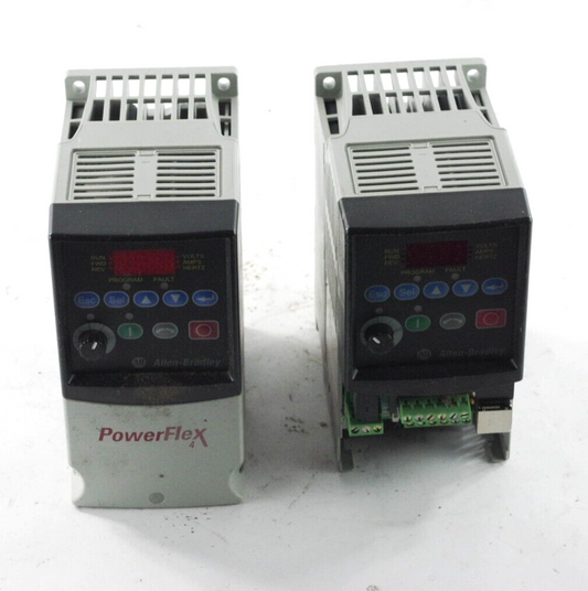 2x ALLEN BRADLEY 22A-A2P3N114 AC DRIVES  - For Parts / Repair