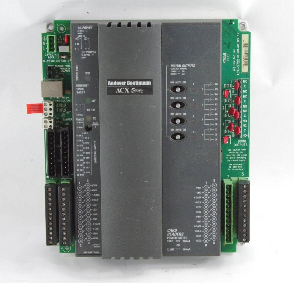 Schneider Electric Andover Continuum ACX-5740 Controller ACX-4-0000000 +1 Yr Wty