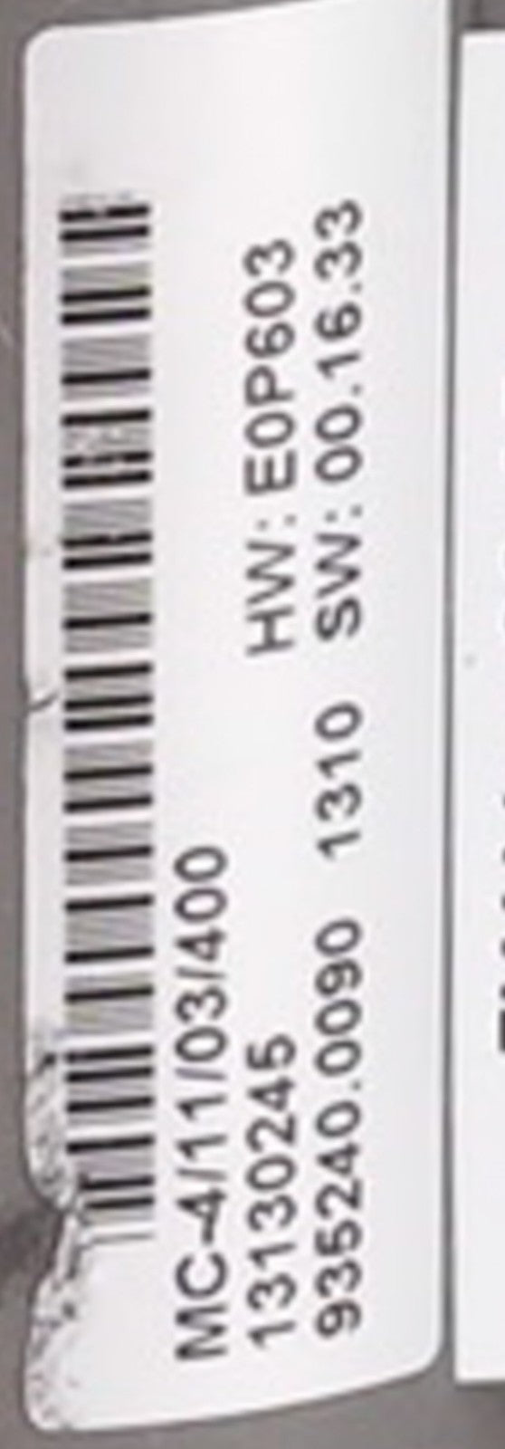 Schneider Electric MC-4/11/03/400 PacDrive MC-4 Servo Drive SW 00.16.33