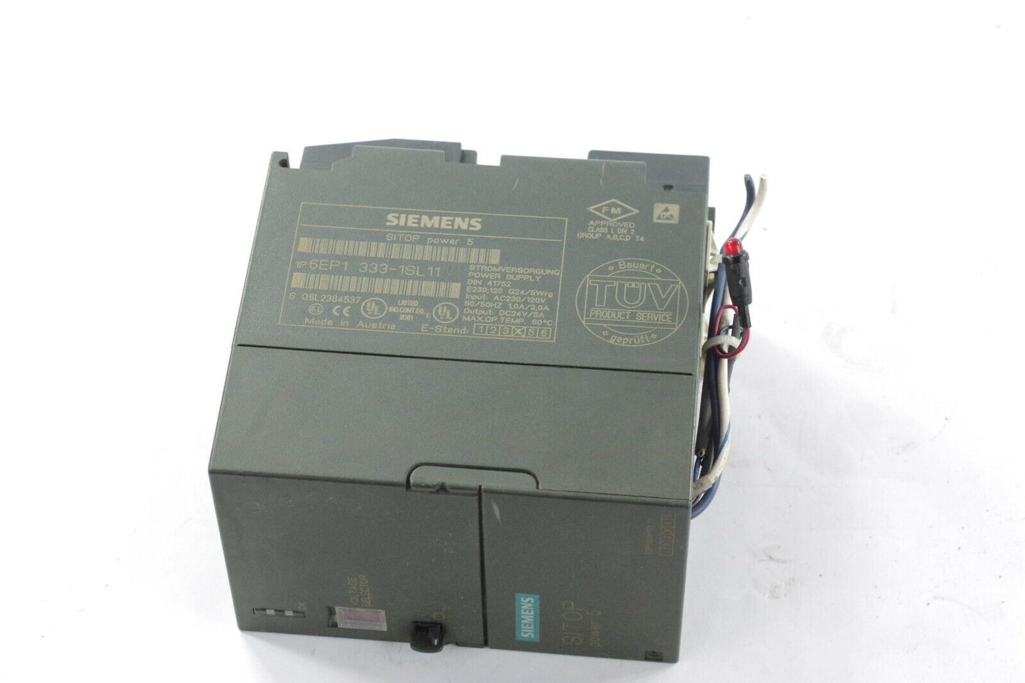 Siemens 6EP1 333-1SL11 Power Supply SITOP Power 5