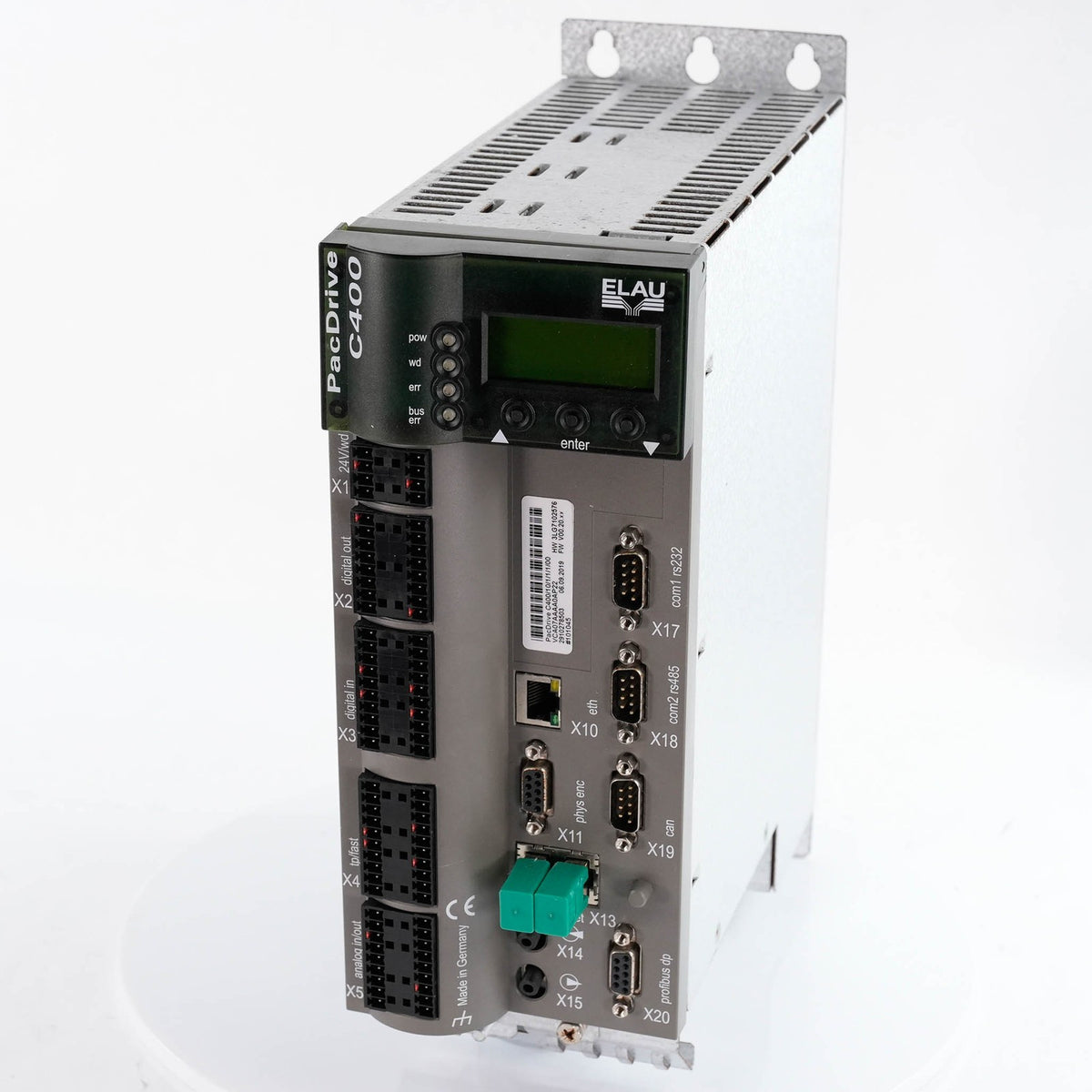 Schneider Electric VCA07AAAA0AP22 PacDrive C400/10/1/1/1/00 3LG7102576