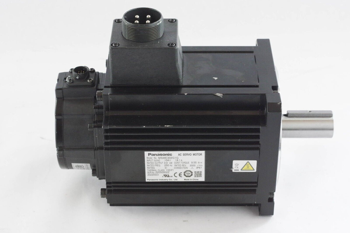 PANASONIC MINAS A5 MSME302G1G AC SERVO MOTOR - No Box