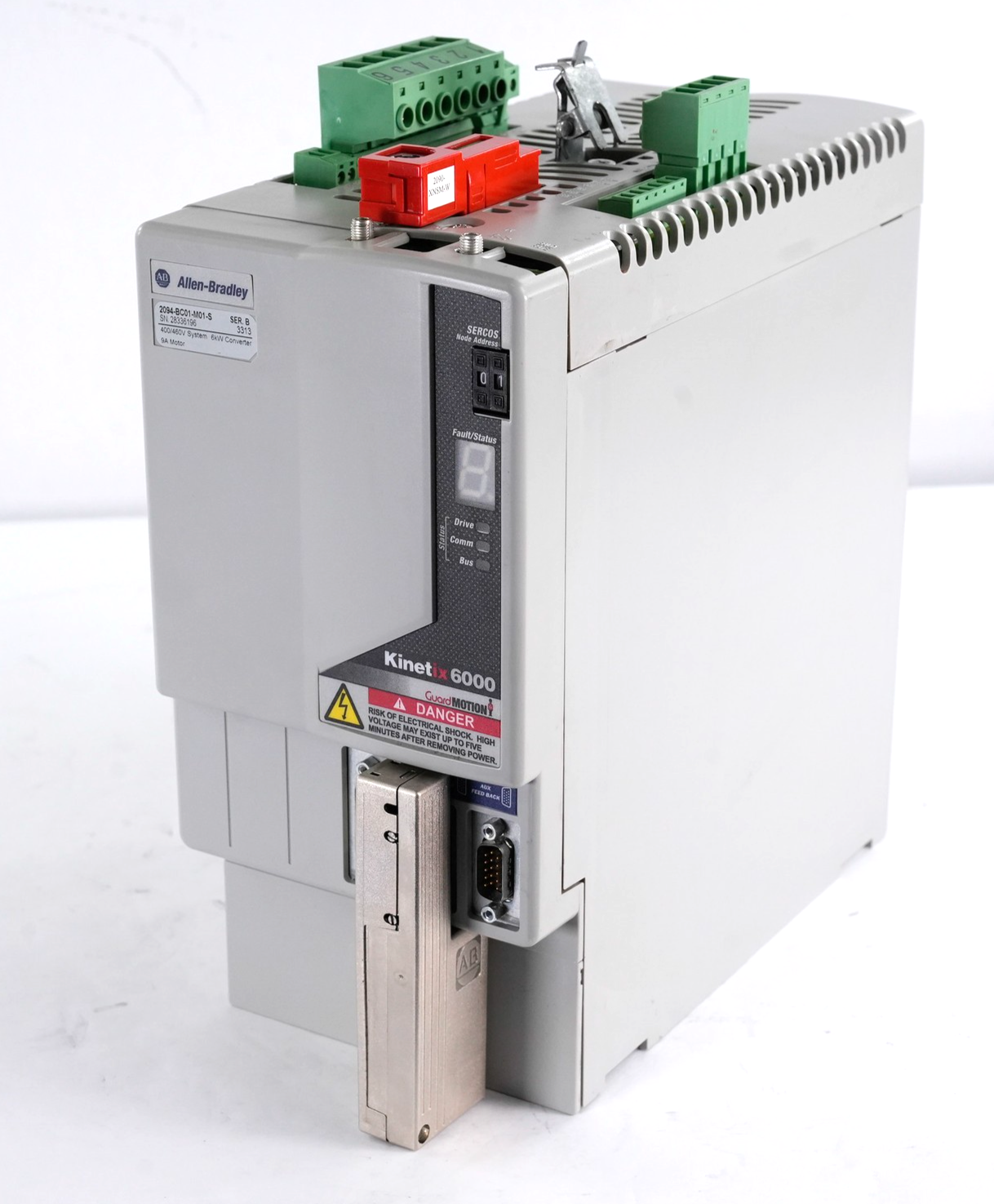 Allen Bradley 2094-BC01-M01-S /B Kinetix 6000 Integrated Axis Module Ser B + WTY