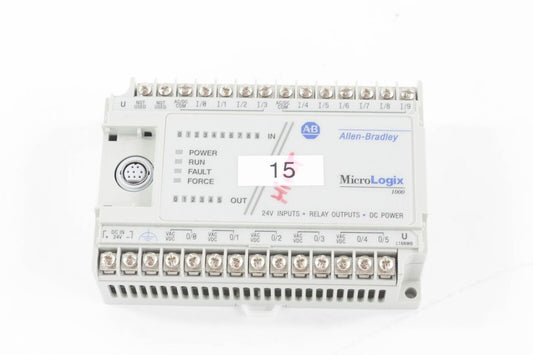 Allen Bradley 1761-L16NWB Ser E FRN 1.0 MicroLogix 1000 Controller