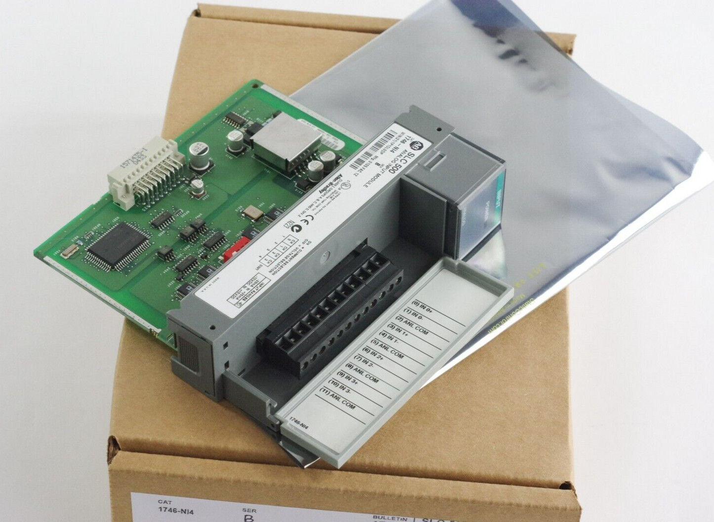 Allen Bradley 1746-NI4 /B SLC 500 Analog Input Module - Refurb
