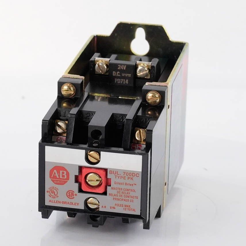 Allen Bradley 700DC-PK200Z24 Control Relay 24VDC 2-Pole 700PK200Z24 Series A 10A