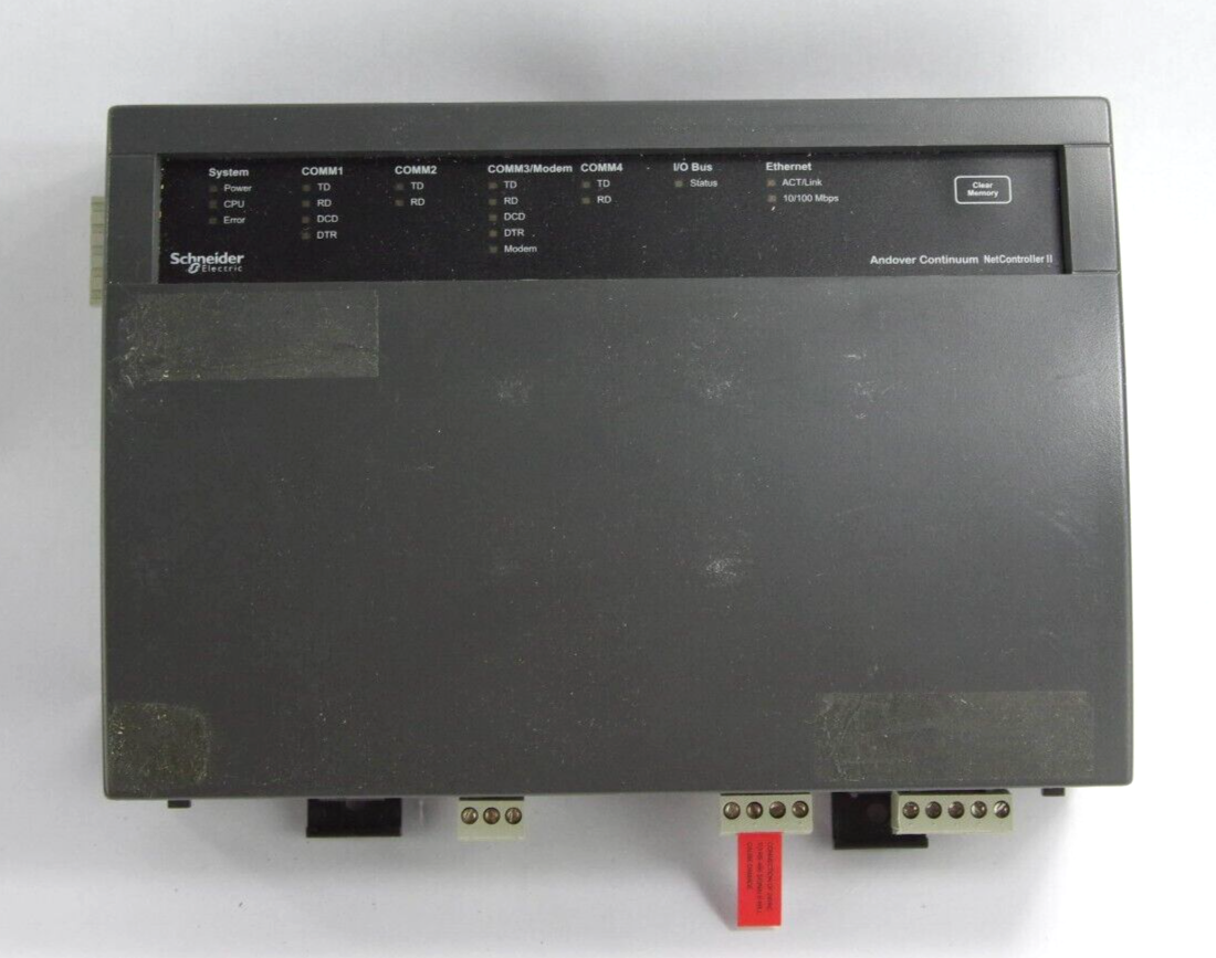 Schneider Electric Andover Continuum NetController II 1199A5229765 CX 9680