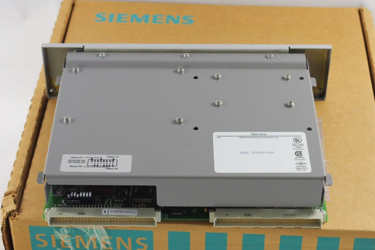 SIEMENS 505-ATM-0440 / 505ATM0440 386/ATM Coprocessor Simatic TI505 - New Open