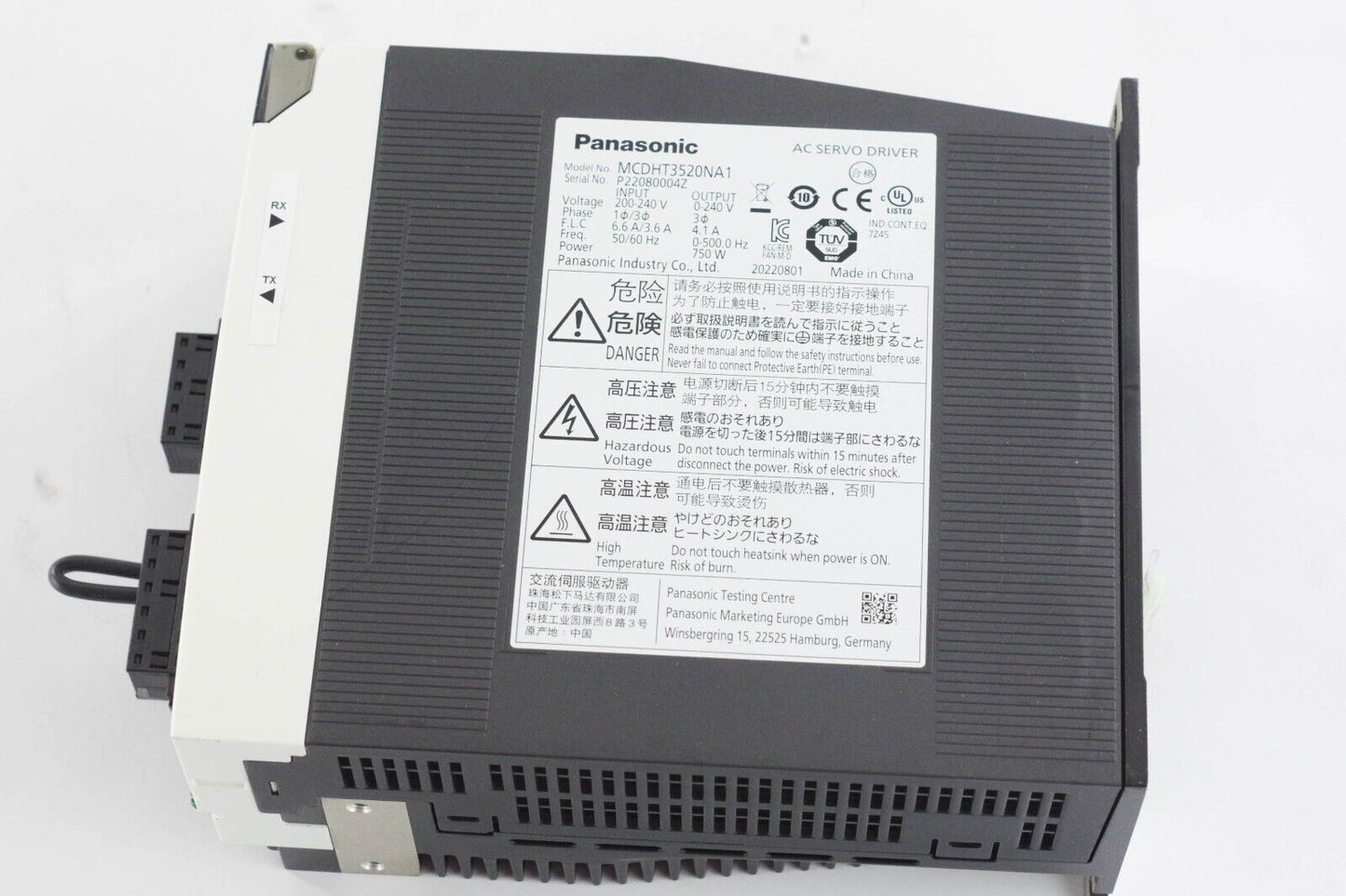 Panasonic MCDHT3520NA1 AC Servo Drive - New Without Box