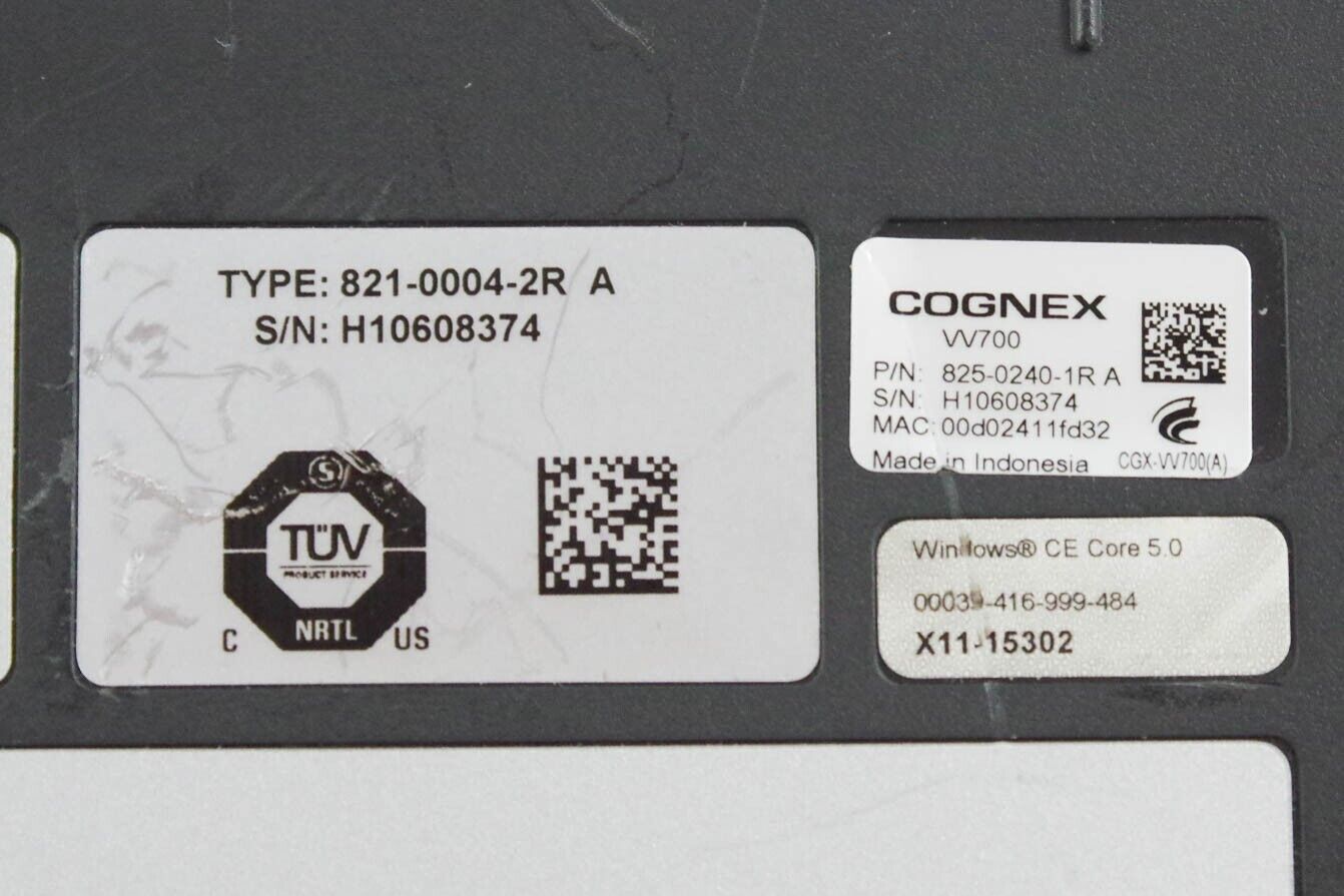 Cognex 821-0004-2R / 82100042R VisionView 700 Display Operator Interface