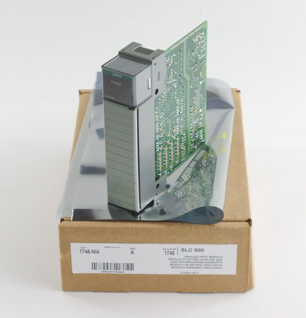 Allen Bradley 1746-NI4 /A SLC500 Analog Input Module - Refurbished & Repacked