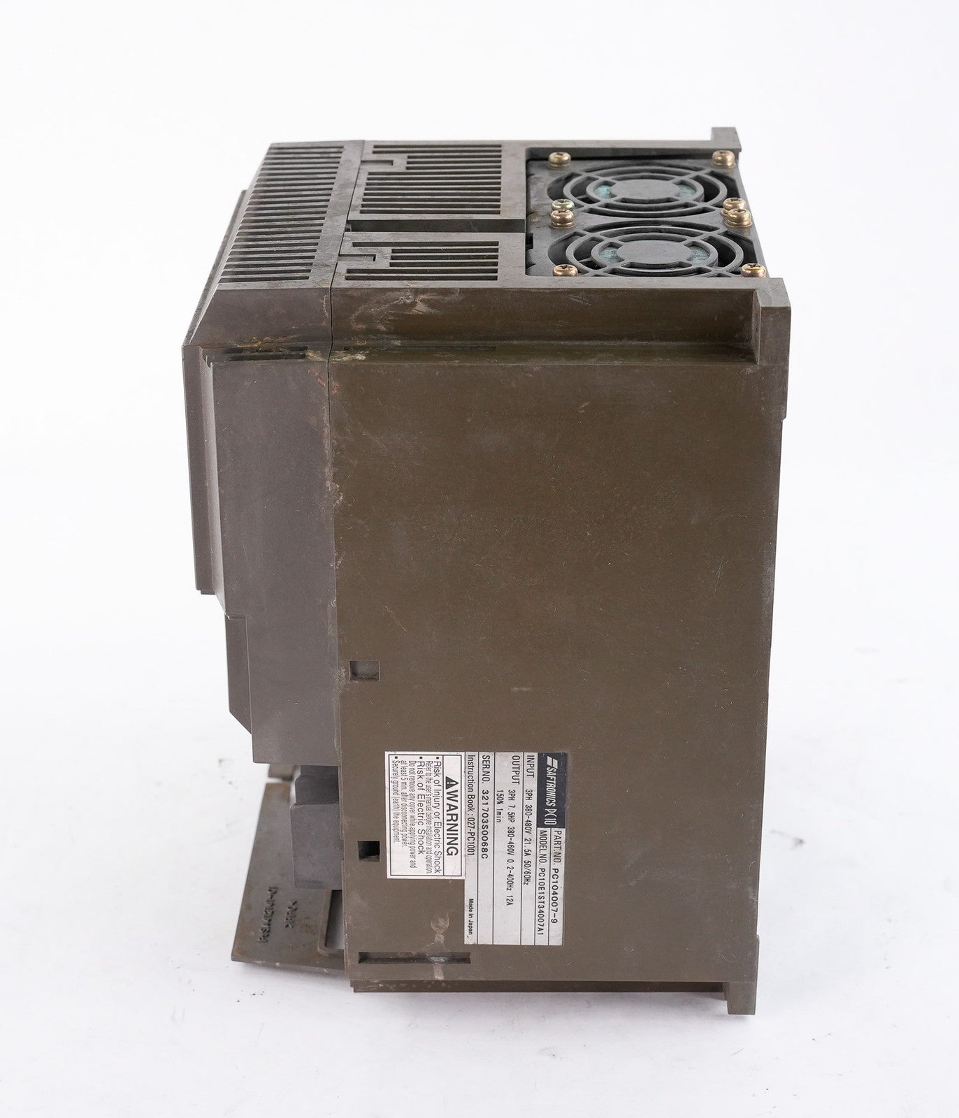 Saftronics PC104007-9 Mini-Vector AC Drive 3-PH 480V 21.5A 50/60Hz PC1040079