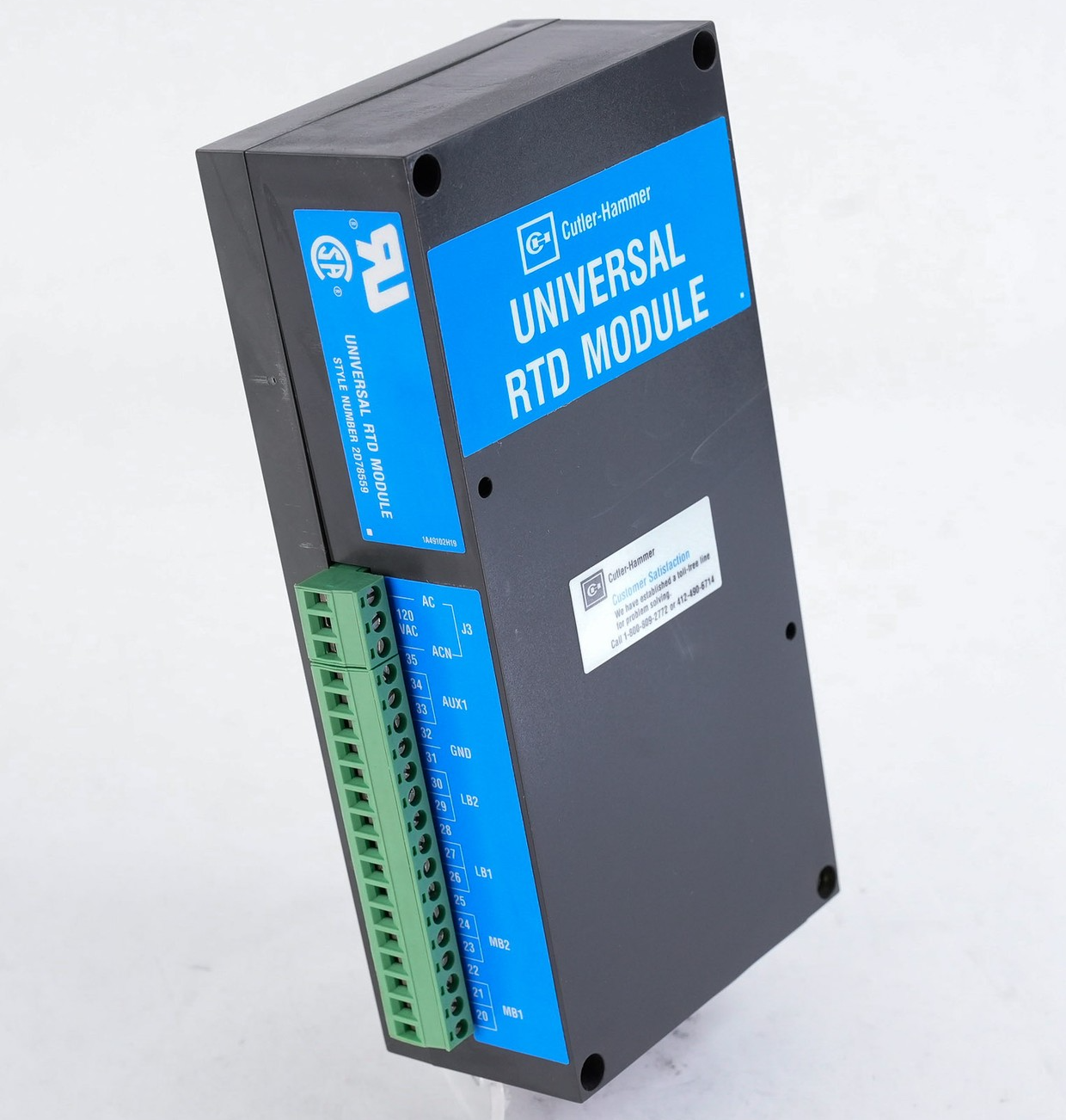 Eaton Cutler-Hammer 2D78559G01 REV. 10 Universal RTD Module