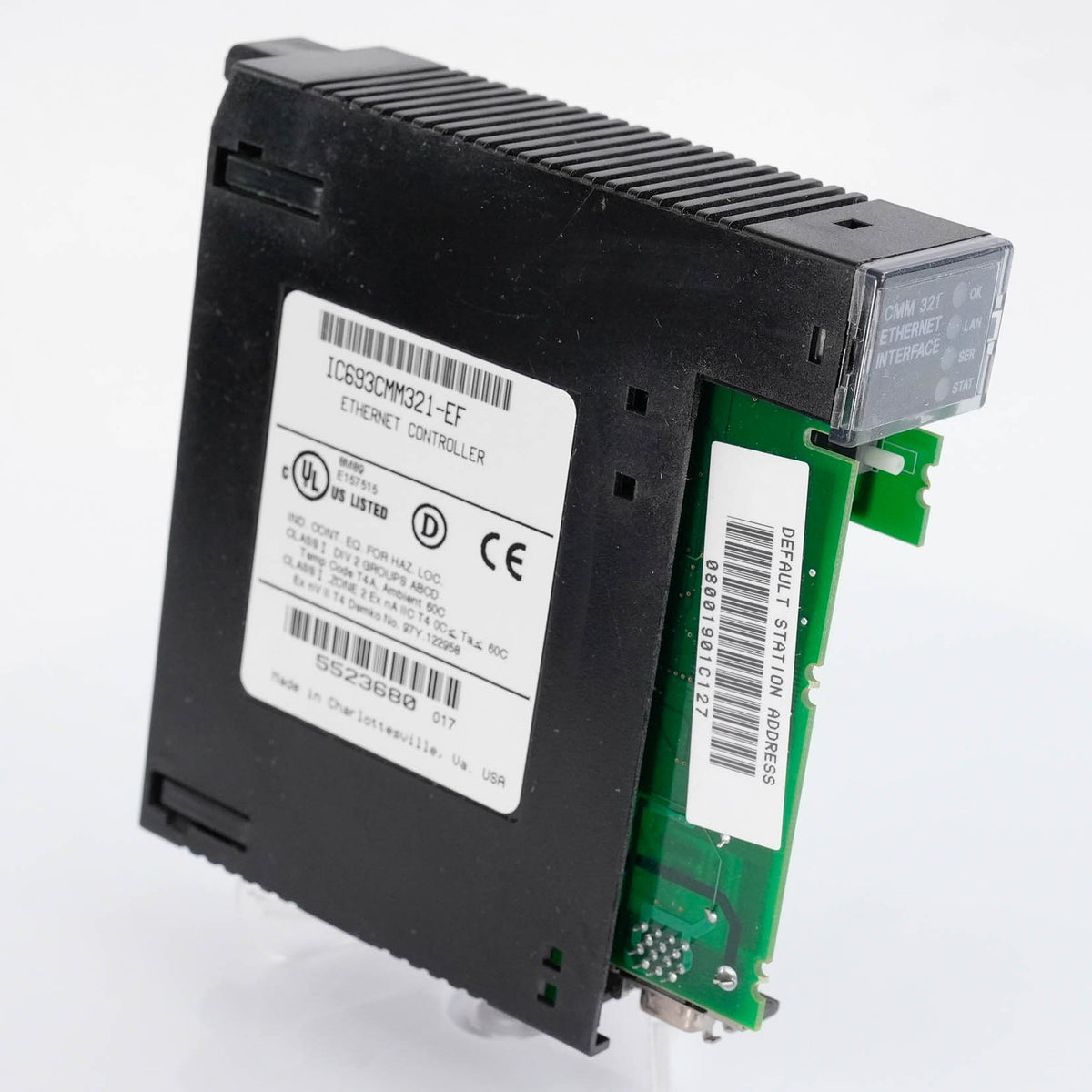 GE FANUC IC693CMM321-EF Series 90-30 Ethernet Interface Module IC693CMM321EF