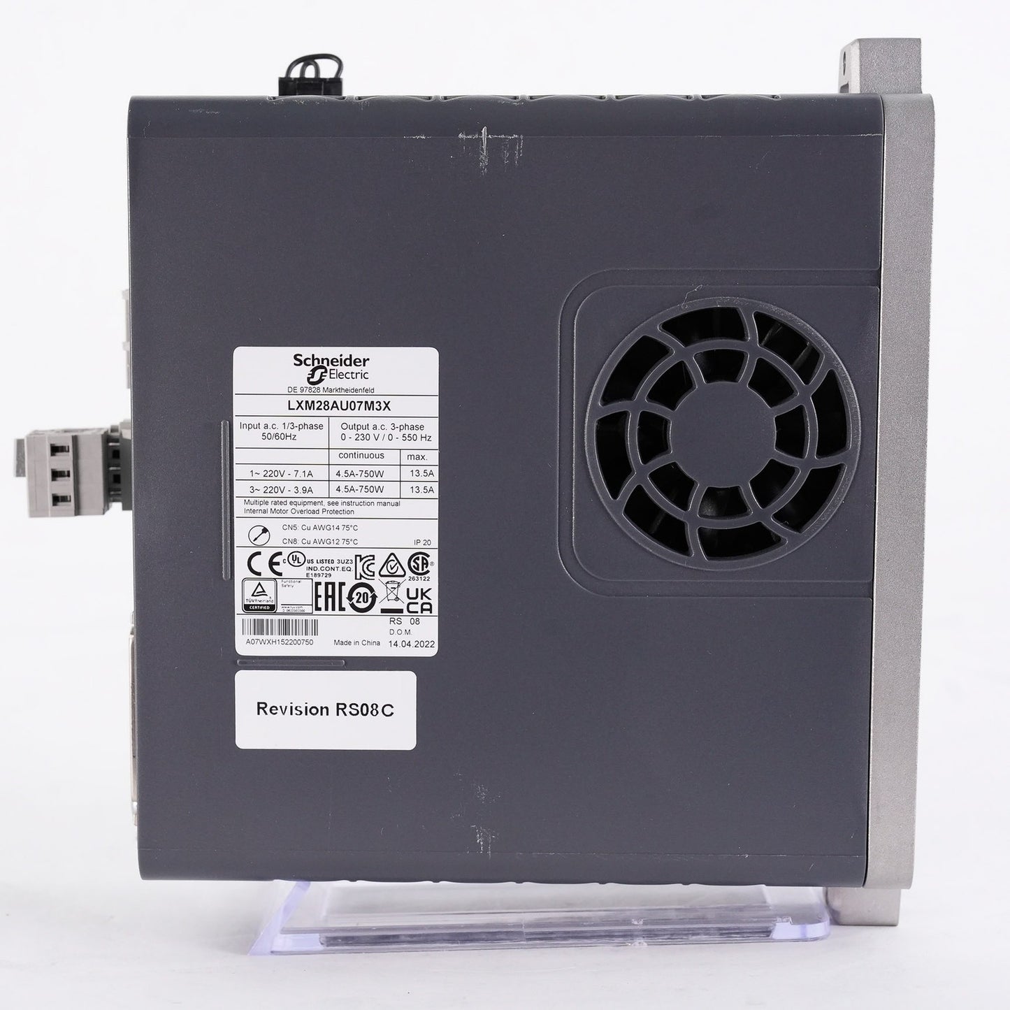 Schneider Electric LXM28AU07M3X Lexium 28 Servo Drive 220V 3-Phase 13.5A