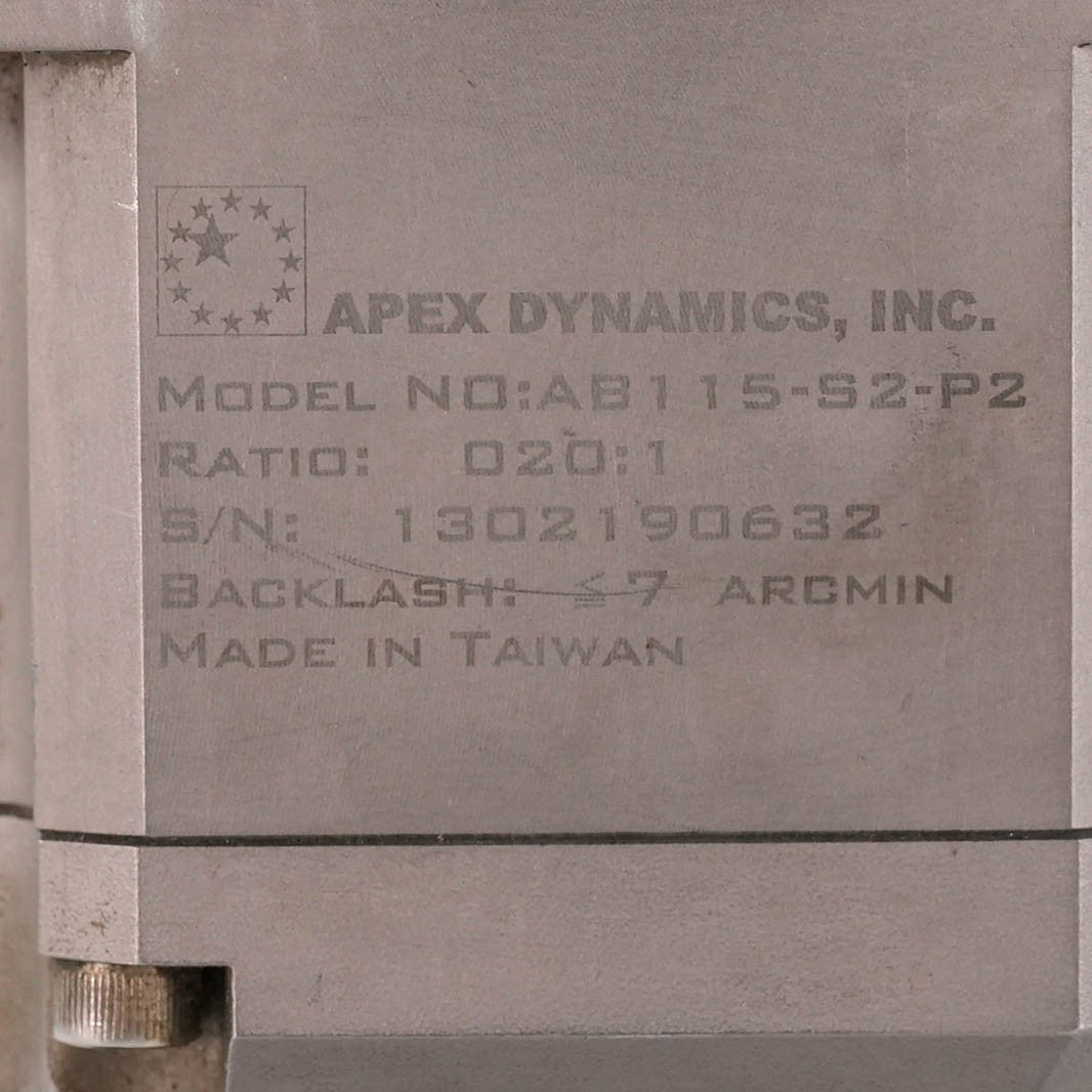 Apex Dynamics AB115-S2-P2 Planetary Gearbox 115mm High Precision AB115S2P2