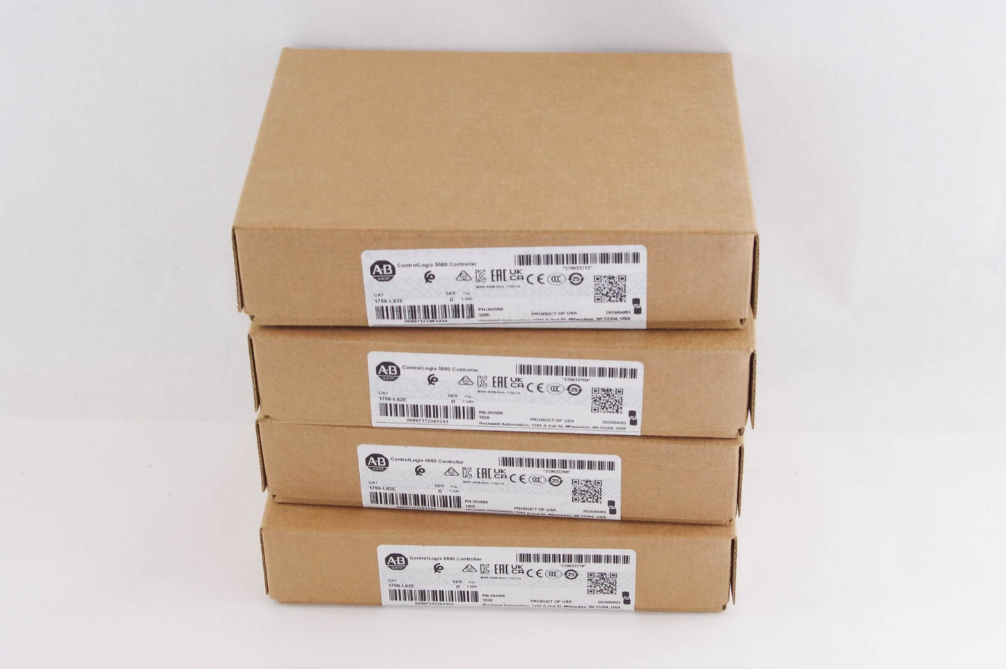 Allen Bradley 1756-L82E /B ControlLogix Controller - Sealed Surplus