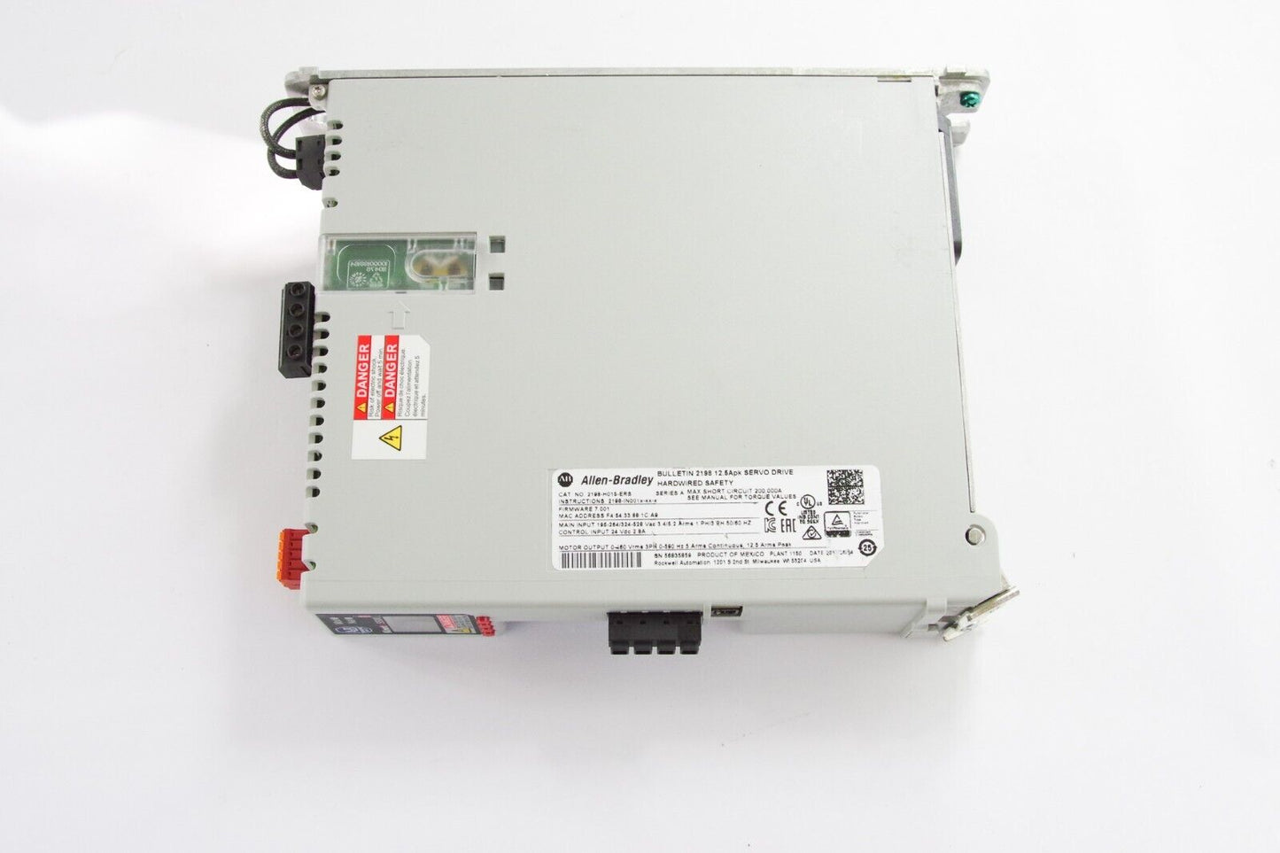 Allen Bradley 2198-H015-ERS Kinetix 5500 2198 12.5Apk SERVO DRIVE