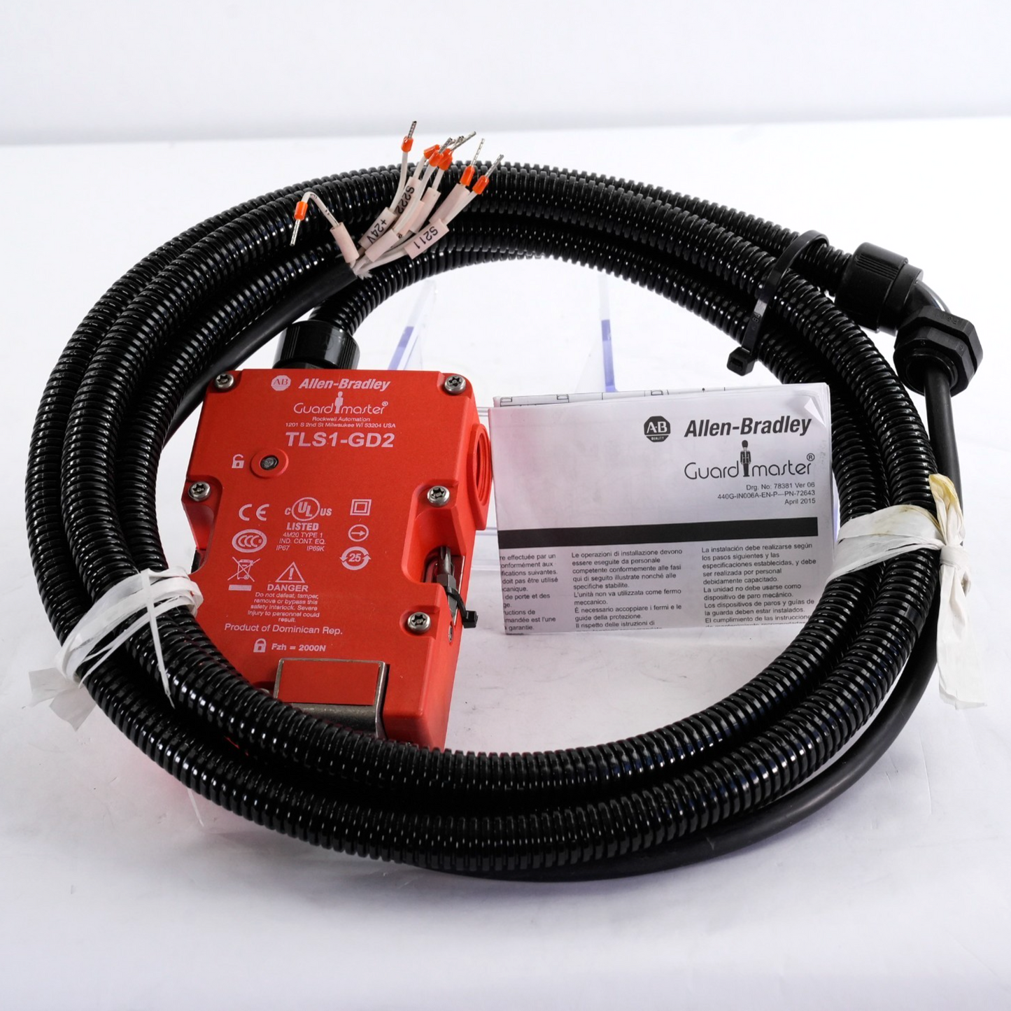 Allen Bradley TLS1-GD2 Safety Interlock Switch 440G-T27121 / 440GT27121