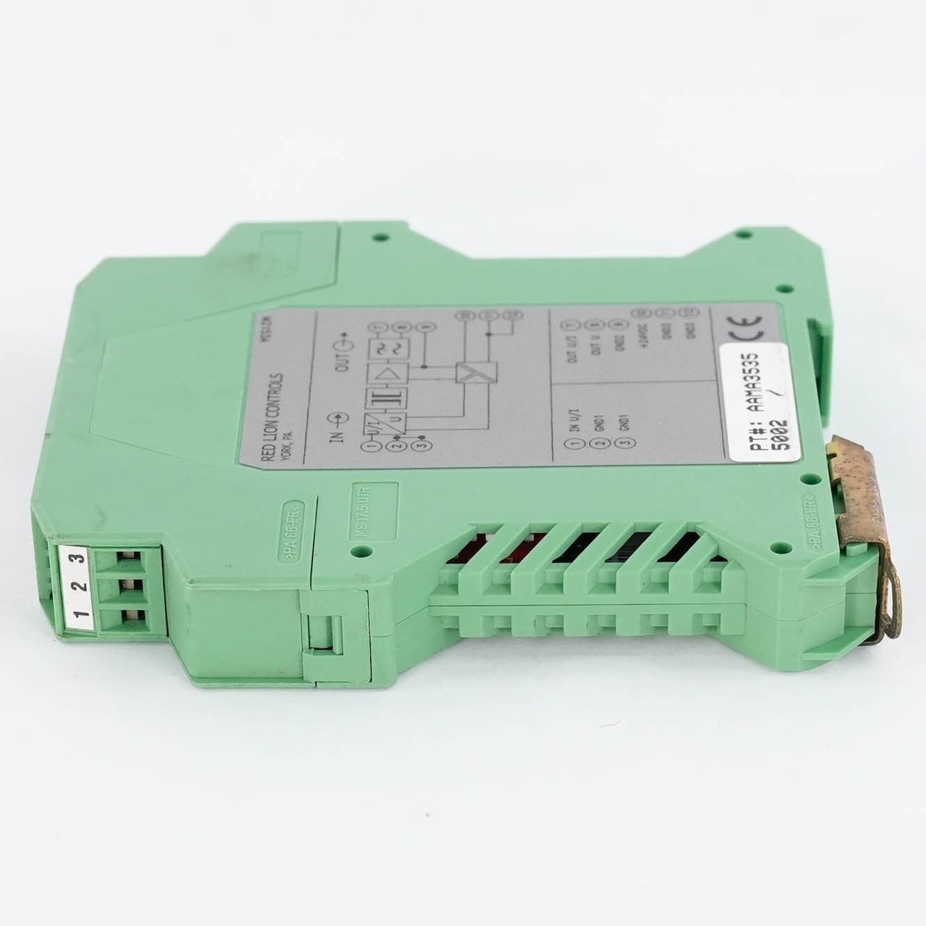 Red Lion AAMA3535 Analog Signal Conditioner 0-20mA 0-10VDC Input AAMA 3535 24VDC