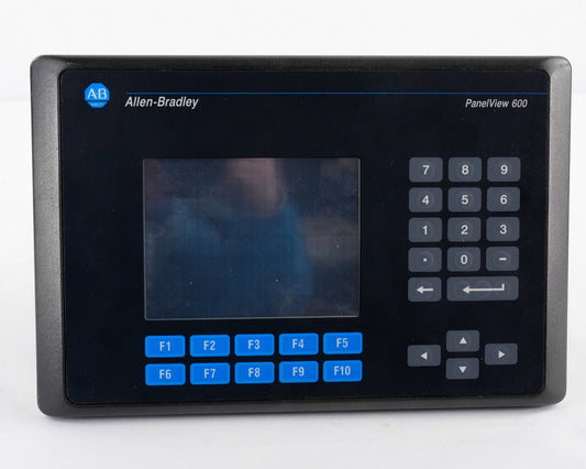 Allen Bradley 2711-B6C3 /C FRN 4.46 PanelView 600 Color / Touch Keypad 2711B6C3