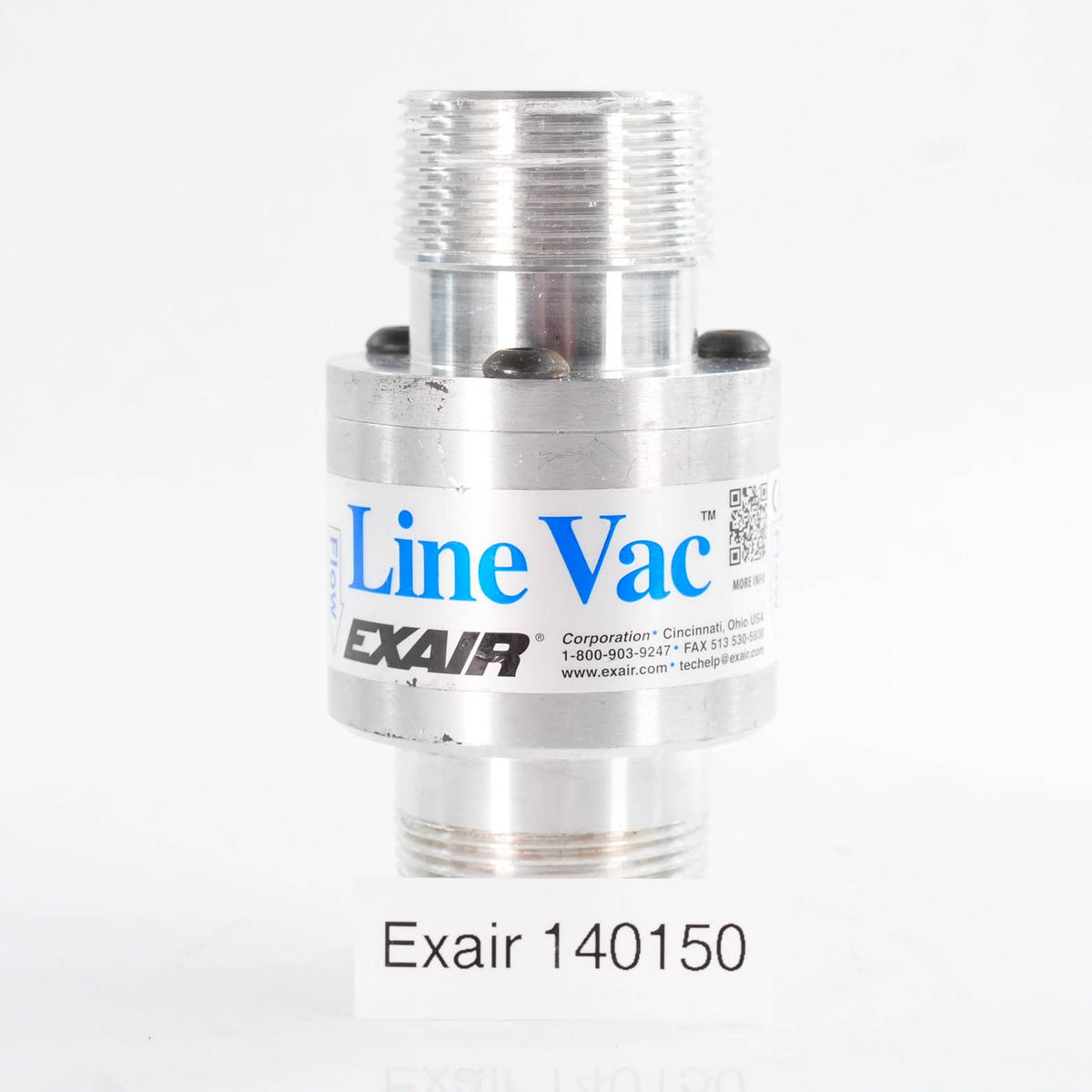 Exair 140150 1-1/4 National Pipe Taper Aluminum Threaded Line Vac