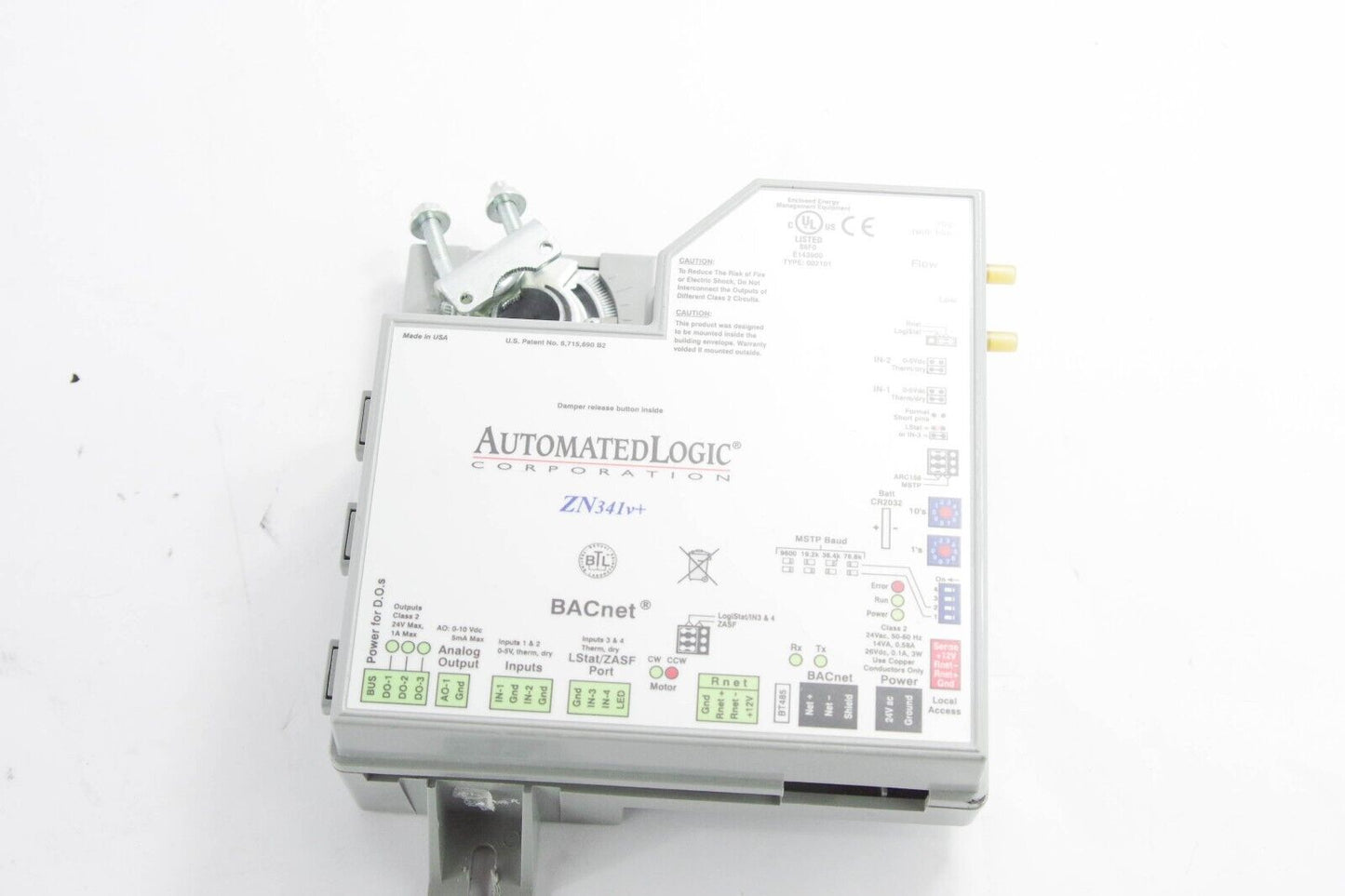 AUTOMATED LOGIC CORPORATION ZN341v+ CONTROL MODULE