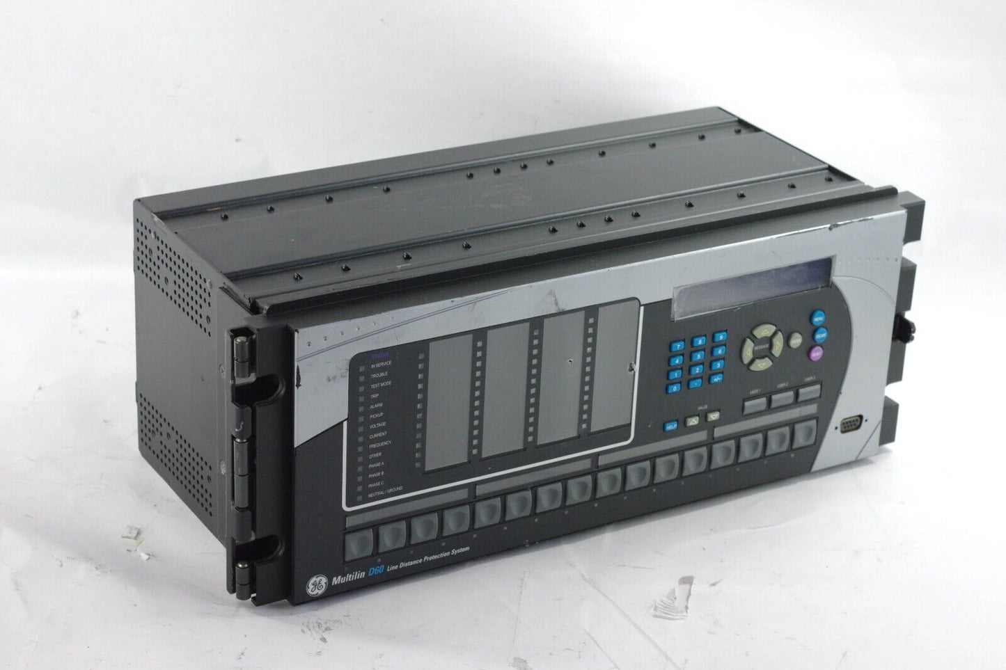 GE Multilin D60 LINE DISTANCE PROTECTION RELAY Rack D60U02HLHF8LH6PM8LP6U6NW7W