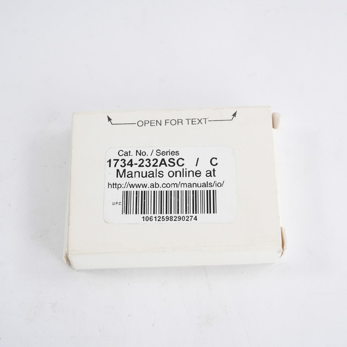 Allen Bradley 1734-232ASC /C Point I/O RS232 Serial ASCII Interface - Open Box