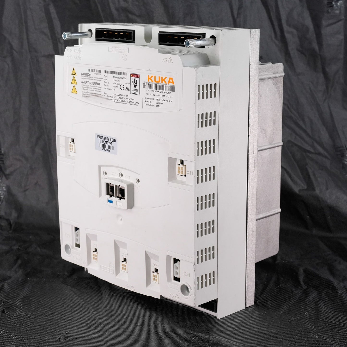 Kuka KSP 600-3x20 ECMBS3D2224BE531 Servo Drive Module KSP600-3x20